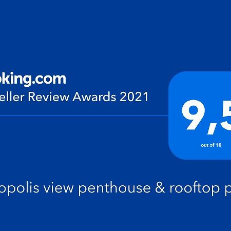 Acropolis View Penthouse Daire Atina Dış mekan fotoğraf