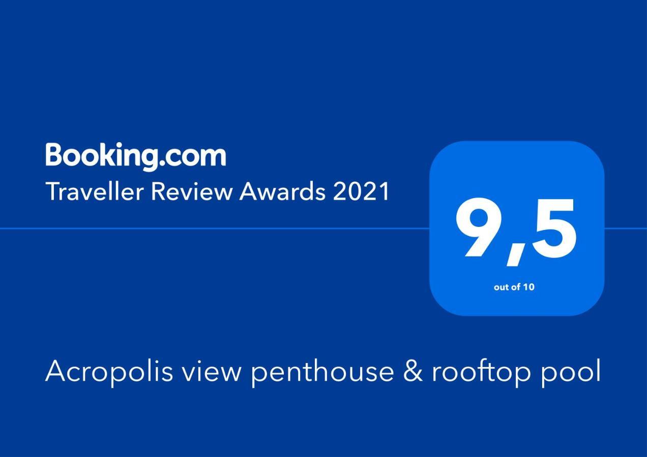 Acropolis View Penthouse Daire Atina Dış mekan fotoğraf